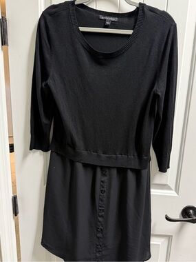 Size Large Black Sweater Dress